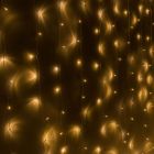 Festive IP44 Rated 3 Metre by 3 Metre Indoor And Outdoor Warm White LED Curtain Light