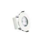 Integral ILDLFR70D022 390LM 2700k Fire Rated White Round Dimmable Downlight & Insulation Guard