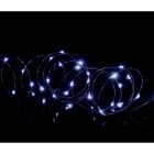 2.5 Metre Pin Wire 50 Cool White Fairy Lights with Timer