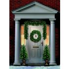 Pre Lit 4 Piece LED Christmas Door Set