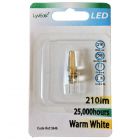 LyvEco 3646 2 watt G4 LED Capsule lamp - Warm White 2700k