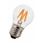 3 watt ES-E27mm Dimmable Wave Filament Golfball LED Light Bulb
