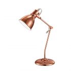 Jasper Mains Table Lamp with Copper Finish