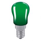 15 watt SES-E14 Green Coloured Pygmy Light Bulb