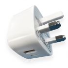 Dencon 7089 White Wall Charger UK Plug + USB A/C PD20W Fast Charger