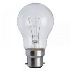 75 watt BC-B22mm Clear Traditional GLS Light Bulb