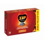 Zip Original Firelighters Pack 24, Plus 25% Free
