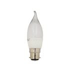 TP24 8041 5 watt BC/B22 Frosted Flare Tipped LED Candle