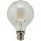 G80 80mm 4 watt BC-B22mm LED Filament Globe Light Bulb
