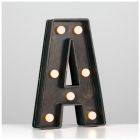 Battery Powered Light Up Alphabet Letter A