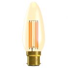 Bell 01430 Vintage 4 watt BC-B22mm Amber LED Candle Light Bulb