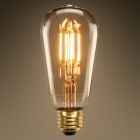 Bell 01462 ST64 4 watt ES-E27mm Gold Tinted Squirrel Cage LED Bulb