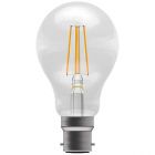 BELL 60061 4 watt BC-B22mm Amber Coloured LED Filament GLS Bulb