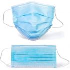 A Pack Of 50x 3 Ply Stretchable Soft Disposable Domestic Face Masks