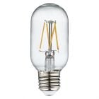 Calex 425496 4 watt Dimmable Tubular T45L Clear Filament LED Bulb