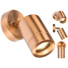 Stainless Steel Copper Adjustable IP65 Rated Outdoor Wall Light