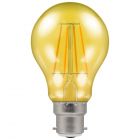 Crompton 4160 4.5 watt BC-B22mm Yellow GLS LED Light Bulb