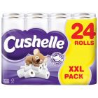 Cushelle Cushiony Softness Toilet Roll 24 Pack