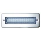 White ENZO IP65 Rated Outdoor LED Slim Bricklight
