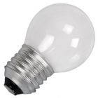 25 watt Opal ES-E27 Traditional Incandescent Golfball Light Bulb