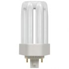 13 watt Cool White Triple Turn Low Energy 4-Pin Fluorescent Light Bulb - Crompton CLTE13SCW