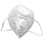 A Pack of 10x White KN95 Face Masks With Respirator
