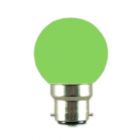 Green Golfball LED Light Bulb Standard Bayonet Cap