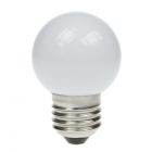 Prolite 1W ES-E27 Poly White Golfball Bulb - 6000k Daylight