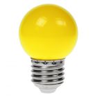 Prolite 1 watt ES-E27 Poly Yellow Golfball Bulb
