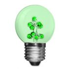 Kosnic 1 Watt ES LED Star Tree Green Golf Ball Bulb