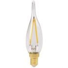 Girard Sudron 711618 1 watt SES-E14mm Clear Pointed Tip LED Candle