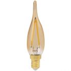 Girard Sudron 711621 1 watt SES-E14mm Amber Pointed Tip LED Candle