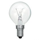 Standard 60 watt SES-E14 Clear Golfball Light Bulb