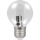 28 watt Clear ES-E27mm Energy Saving Halogen Golf Ball Bulb