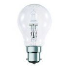 100 watt BC-B22mm Clear Halogen Energy Saving GLS Light Bulb