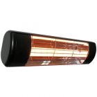 1500 watt HLW15BG Black Infra Red Patio Heater With Gold Anti Glare Lamp