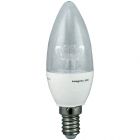 Integral 3.4 watt SES-E14mm Clear LED Candle Light Bulb