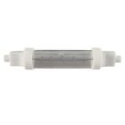 500 watt 220mm Infra Red Clear Jacketed Catering Lamp