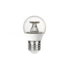 Integral ILGOLFE27NC055 4.9 watt (40 watt Replacement) ES-E27mm Clear LED Golfball Light Bulb