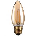 Kosnic LED 4W ES Antique Warm White Gold Candle Filament Bulb