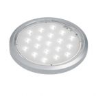 White Flat Circular LED Under Cabinet Light