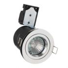 Fixed GU10 Fire Rated Chrome Downlight