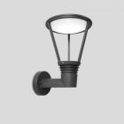 Lutec 2631S-3K GR Ladi Die 8.5 watt Outdoor LED Wall Lantern
