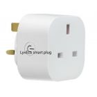 LyvEco 1684 13amp 240 volt White WIFI Controlled Smart Plug