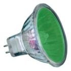Green Pro-Colour 12 Volt 35 Watt Gx5.3 Flood Dichroic Bulb