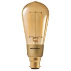 Megaman 146482 3 watt BC-B22mm Dimmable Decorative Antique LED Bulb