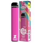 Zillion Plus Disposable Cotton Candy Flavour 0mg Nicotine Free Vape - S19177 - Pack of 10x