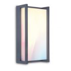 Lutec Qubo IP54 16W Multicoloured Outdoor Wall Light