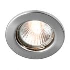 Robus Sally RS208E-13 Spring Loaded GU10 Adjustable Brushed Chrome Downlight