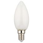 60 watt Opal Tough SES-E14 Candle Light Bulb